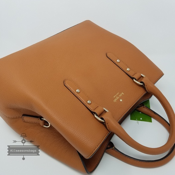 Kate spade evangelie larchmont avenue cognac bag - Picture 3 of 8